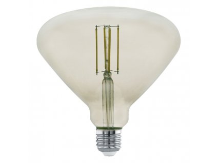 LED stmívatelná filamentová retro žárovka, E27, BR150, 4W, 360lm, teplá bílá