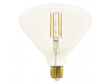 LED stmívatelná filamentová retro žárovka, E27, BR150, 4W, 380lm, teplá bílá