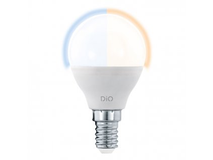 Stmívatelná LED žárovka, E14, P45, 5W, 400lm, teplá bílá-studená bílá