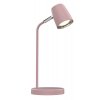 LED moderní stolní lampička MIA C, růžová