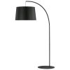 Moderní oblouková stojací lampa HANG, 1xE27, 60W, černá