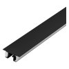Hliníkový difuzor pro LED pásky SURFACE PROFILE 4, 2m, černý