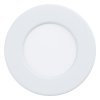 LED zápustné osvětlení do koupelny FUEVA 5, 2,7W, denní bílá, 86mm, kulaté, bílé