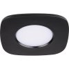 Vestavné bodové LED chytré osvětlení RINA s RGB funkcí, 7,7W, teplá bílá-studená bílá, čtverec, čern