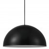 Závěsné moderní osvětlení ELLEN, 1xE27, 40W, 40cm, kulaté, černé