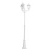 Venkovní trojramenná lampa NAVEDO bílá, 220cm