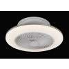 Stmívatelné LED stropní svítidlo s ventilátorem DALFON, 36W, 3000K-6000K, 55cm, kulaté