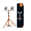 LED stojací pracovní reflektor WORKLIGHTS TRIPOD, 2x20W, 2x1700lm, 4000K, IP65