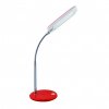 Moderní stolní lampa DORI LED, 6W, denní bílá, červená