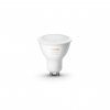 Chytrá LED stmívatelná žárovka HUE s funkcí RGB, GU10, 5W, 350lm, teplá bílá-studená bílá