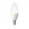 Chytrá LED stmívatelná žárovka HUE, E14, B39, 4W, 470lm, teplá bílá-studená bílá