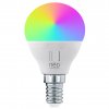 Chytrá LED stmívatená žárovka NEO LITE s funkcí RGB a WiFi, E14, P45, 6W, teplá bílá-studená bílá