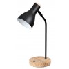 Stolní lampa FERB, 1xE14, 25W, černohnědá