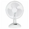 Stolní ventilátor 30cm, bílý, 3 rychlosti, 40W