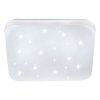 Moderní LED stropní osvětlení FRANIA-S, 11,5W, teplá bílá, 28x28cm, hranaté