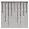 LED venkovní vánoční multifunkční závěs STALACTITE LIGHTS, 200xLED, studená bílá, 3,6m, 8 funkcí, ra