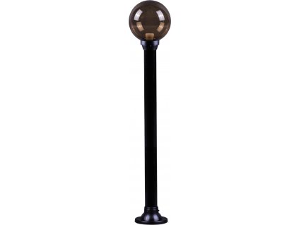 Vonkajšia stojacia lampa ASTRID, 1xE27, 60W, 1150cm, čierna, IP44