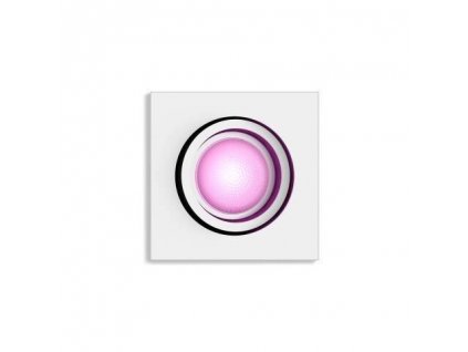Zápustné bodové LED inteligentné osvetlenie HUE CENTÚRA s funkciou RGB, 1xGU10, 5,7W, teplá biela-st