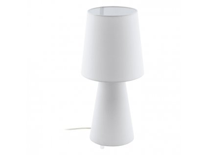 Moderná stolová lampa CARPARA, biela