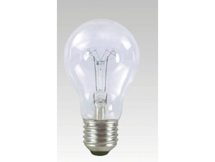 Klasická žiarovka na priemyselné použitie, E27, A55, 40W, teplá biela