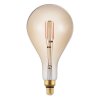 LED stmievateľná vintage žiarovka, E27, PS160, 4W, 400lm, 2200K, teplá biela, jantárová