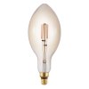 LED stmievateľná vintage žiarovka, E27, E140, 4W, 400lm, 2200K, teplá biela, jantárová