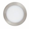 LED zápustné kúpeľňové chytré osvetlenie FUEVA-Z, 10,5 W, 17cm, okrúhle, strieborné