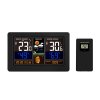 Solight meteostanica, aplikácia Smart Life, extra veľký farebný LCD, teplota, vlhkosť, tlak, USB pon