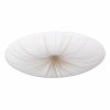 LED moderné stropné svietidlo NIEVES 1, 10W, teplá biela, 31cm, okrúhle, biele, zlaté