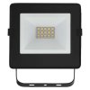 Vonkajší LED nástenný reflektor HOBBY SLIM, 10W, neutrálna biela, čierny IP65
