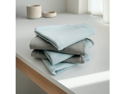 Mini mušelínka (5ks) MARINE