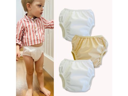 Sada tréninkových kalhotek PURE (3+1)  / 💦 3x natahovací kalhotky