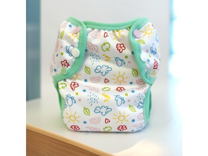 Tréninkové kalhotky VIBE  / 💦 rozepínací odplenkovací kalhotky