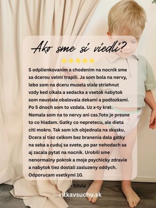 Nie je nič krajšie, ako keď nám napíšete, že to funguje. 🤍 Keď mama povie, že: ✨ plienky sedia ✨ nepretečú ✨ dieťatko je...