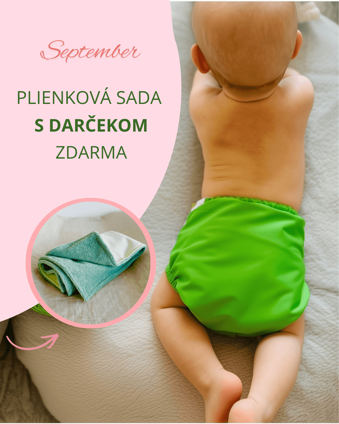 Plienková sada s darčekom