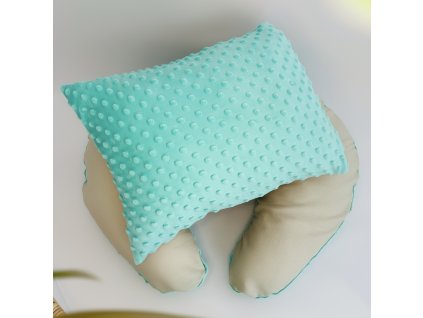 Dojčiaca sada MINT  Dojčiaci + oporný vankúš