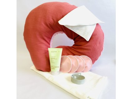 Sada na dojčenie (9v1)  🌱 Darčekový set (9 produktov)