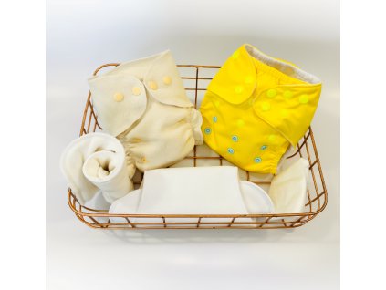 Testovacia sada BANANA (2 opakované prebalenia)  🧸 Starter Pack