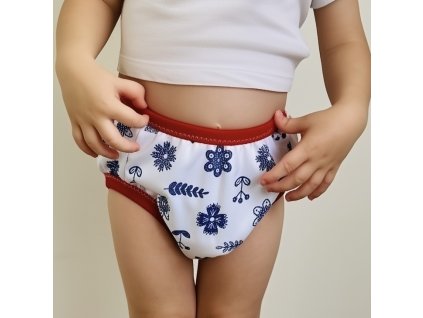 Tréningové nohavičky (2v1) FOLK  💦 Nahradia plienku + podporujú odplienkovanie