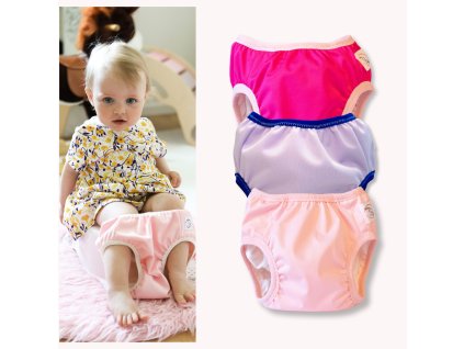 Sada tréningových nohavičiek SAKURA (3+1)  💦 3ks naťahovacie nohavičky