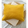 Minky-ľanový set (vankúš+deka) - Mango