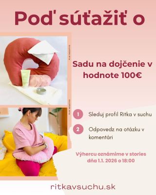 📍VIANOČNÁ SÚŤAŽ 📍 Vyhraj sadu na dojčenie v hodnote 100€! 💫 Ako sa zapojiť? 1️⃣ Sleduj náš profil. 2️⃣ Do komentára nám...