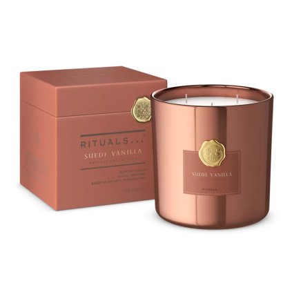 Suede Vanilla Scented Candle 1000g