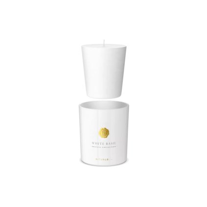 White Basil Refill Scented Candle