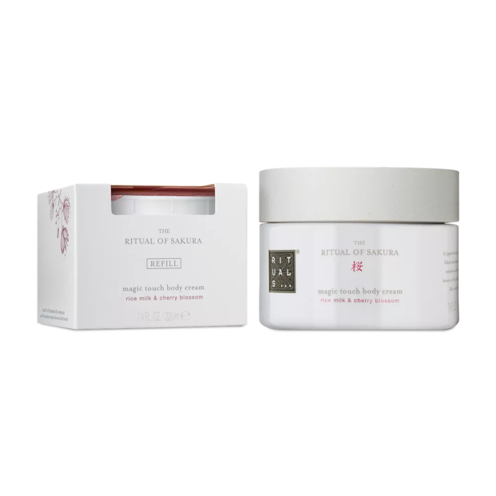 Sakura Body Cream + Refill Pack