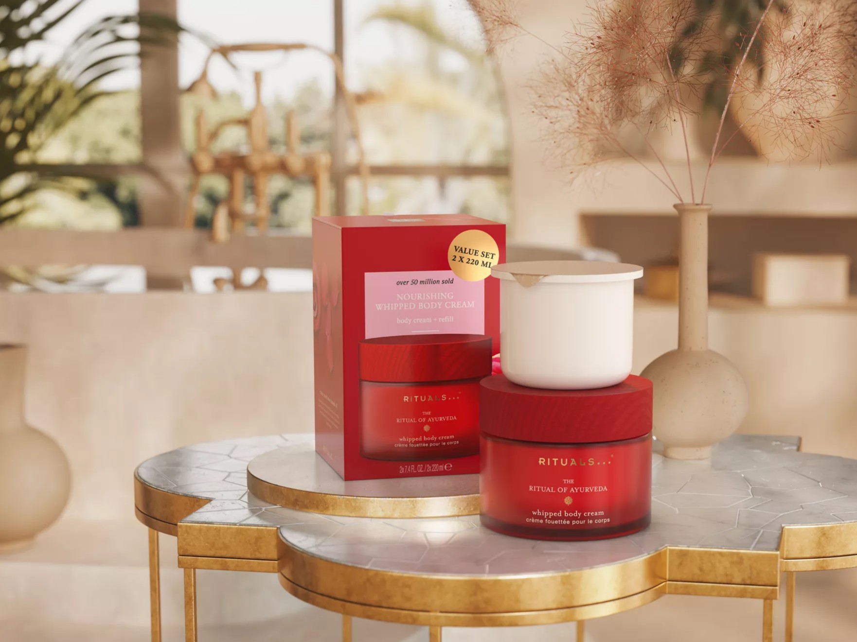 Ayurveda Body Cream + Refill Pack
