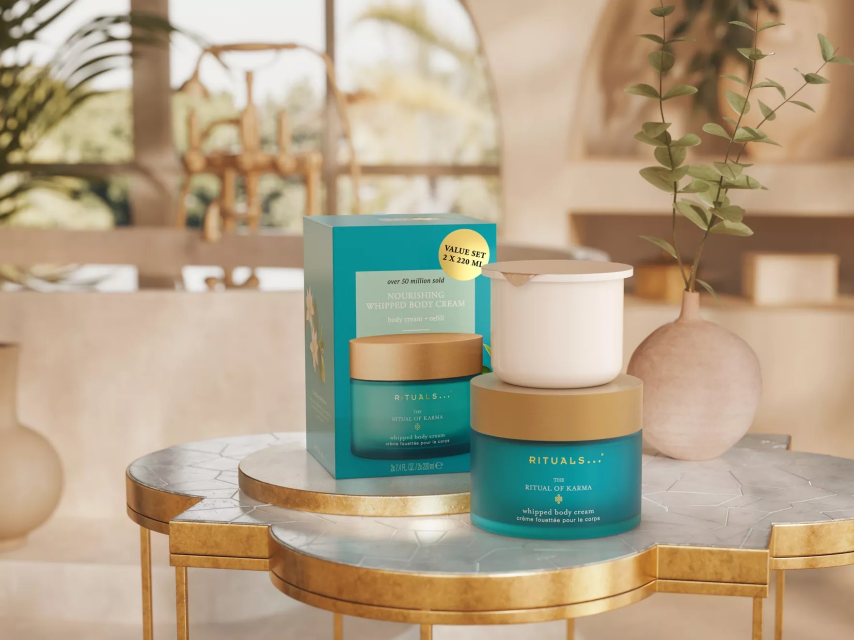 Karma Body Cream + Refill Pack