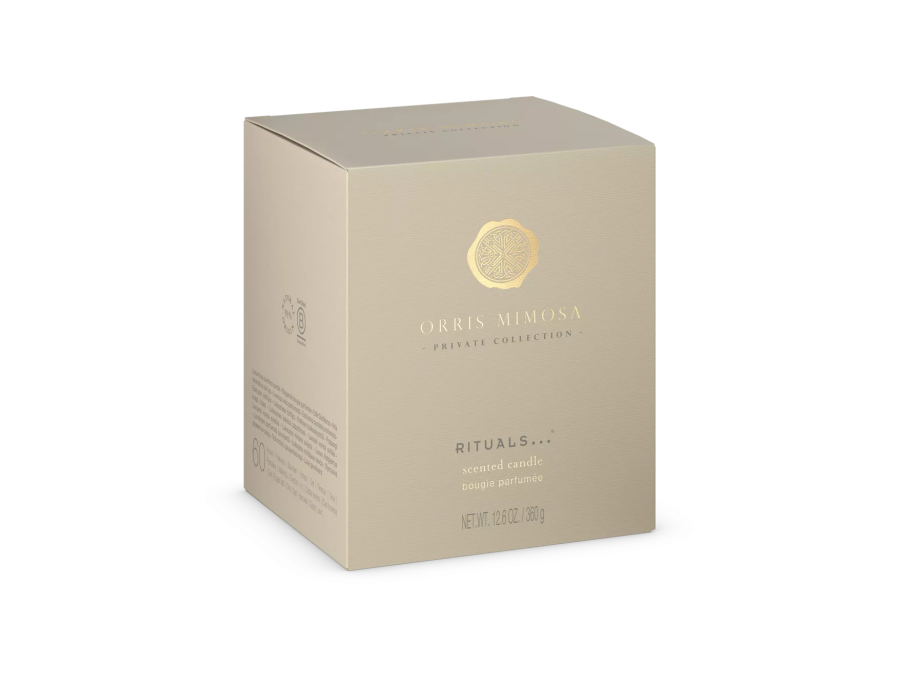 Orris Mimosa Scented Candle