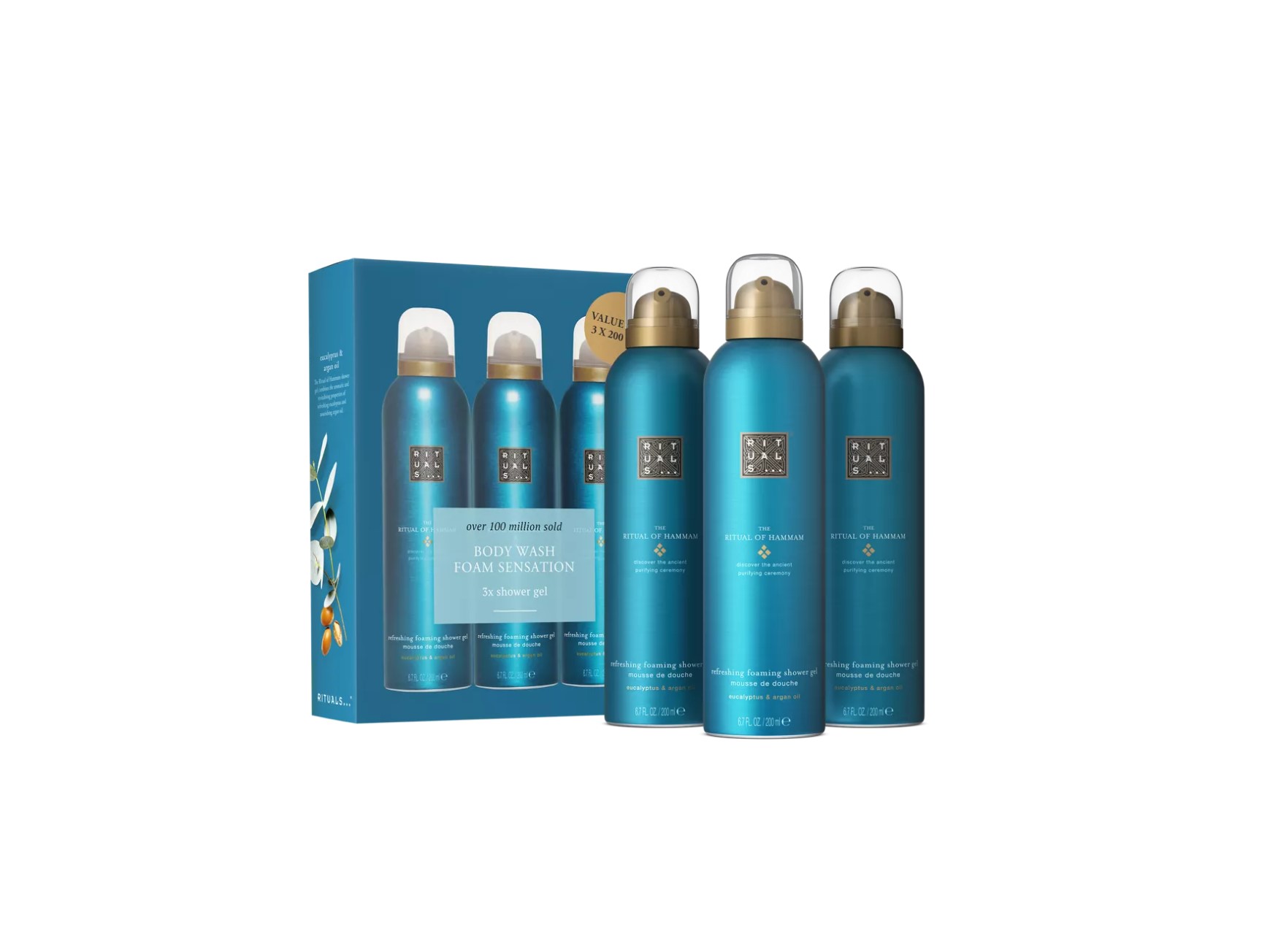 Hammam Shower Foam Value Pack