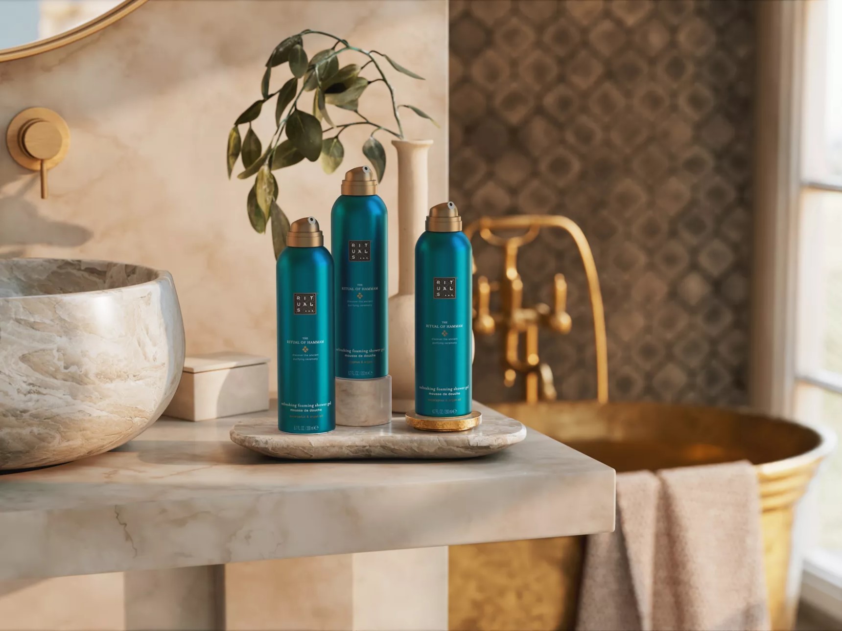 Hammam Shower Foam Value Pack